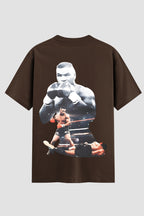 Camiseta Oversized Suedine Boxe Luta Mike