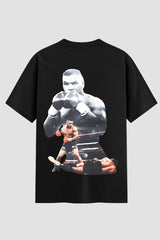 Camiseta Oversized Suedine Boxe Luta Mike