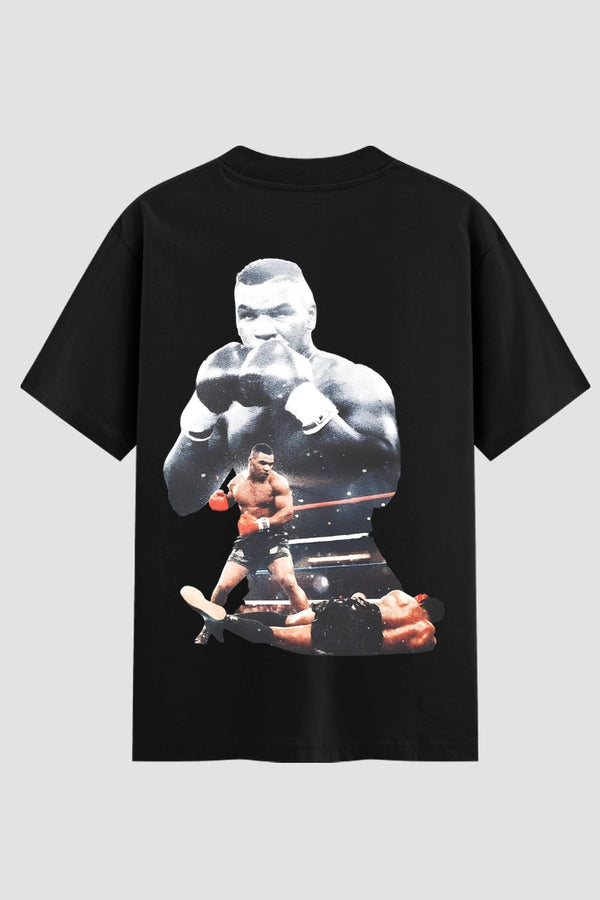 Camiseta Oversized Suedine Boxe Luta Mike