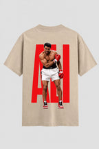Camiseta Oversized Suedine Boxe muhammad ali