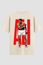 Camiseta Oversized Suedine Boxe muhammad ali