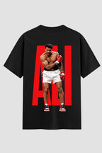 Camiseta Oversized Suedine Boxe muhammad ali