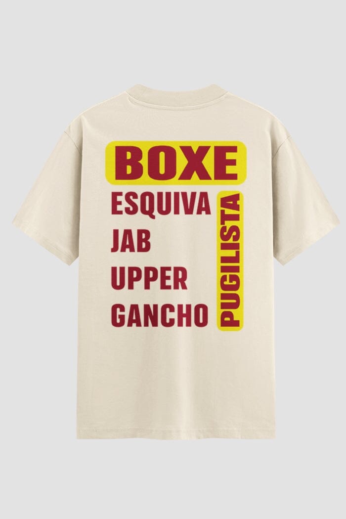 Camiseta Oversized Boxe Pugilista – Onfight