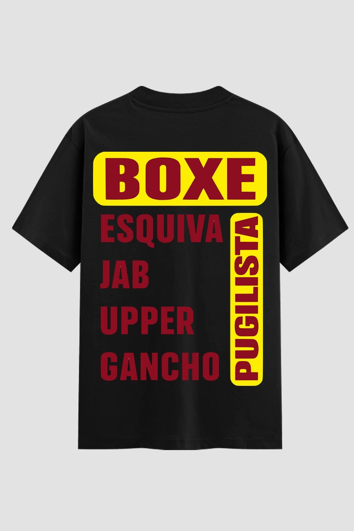 Camiseta Oversized Suedine Boxe Pugilista – Onfight