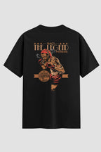 Camiseta Oversized Boxe The Legend Oversized Boxe OnFight P Preto Masculino