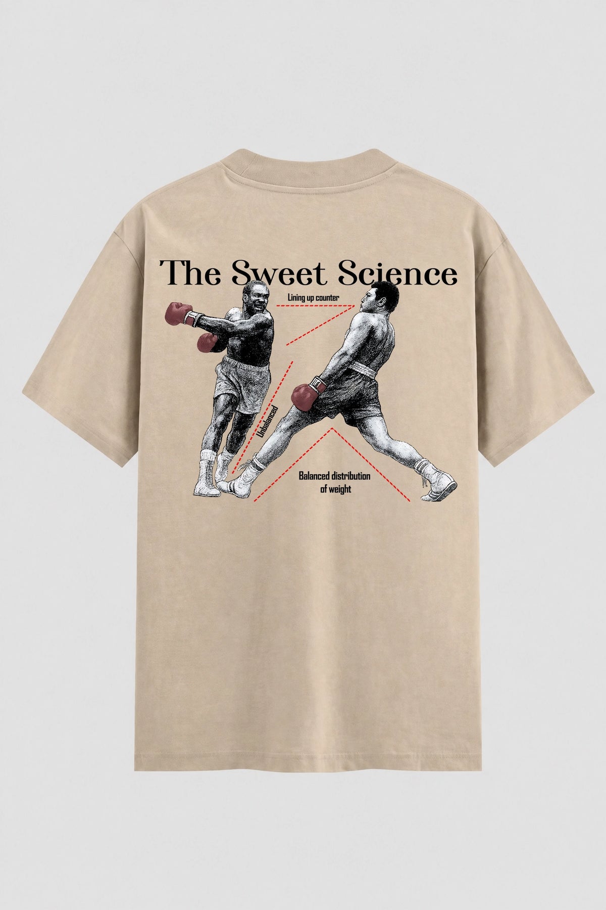 Camiseta Oversized Suedine Boxe The Sweet Science