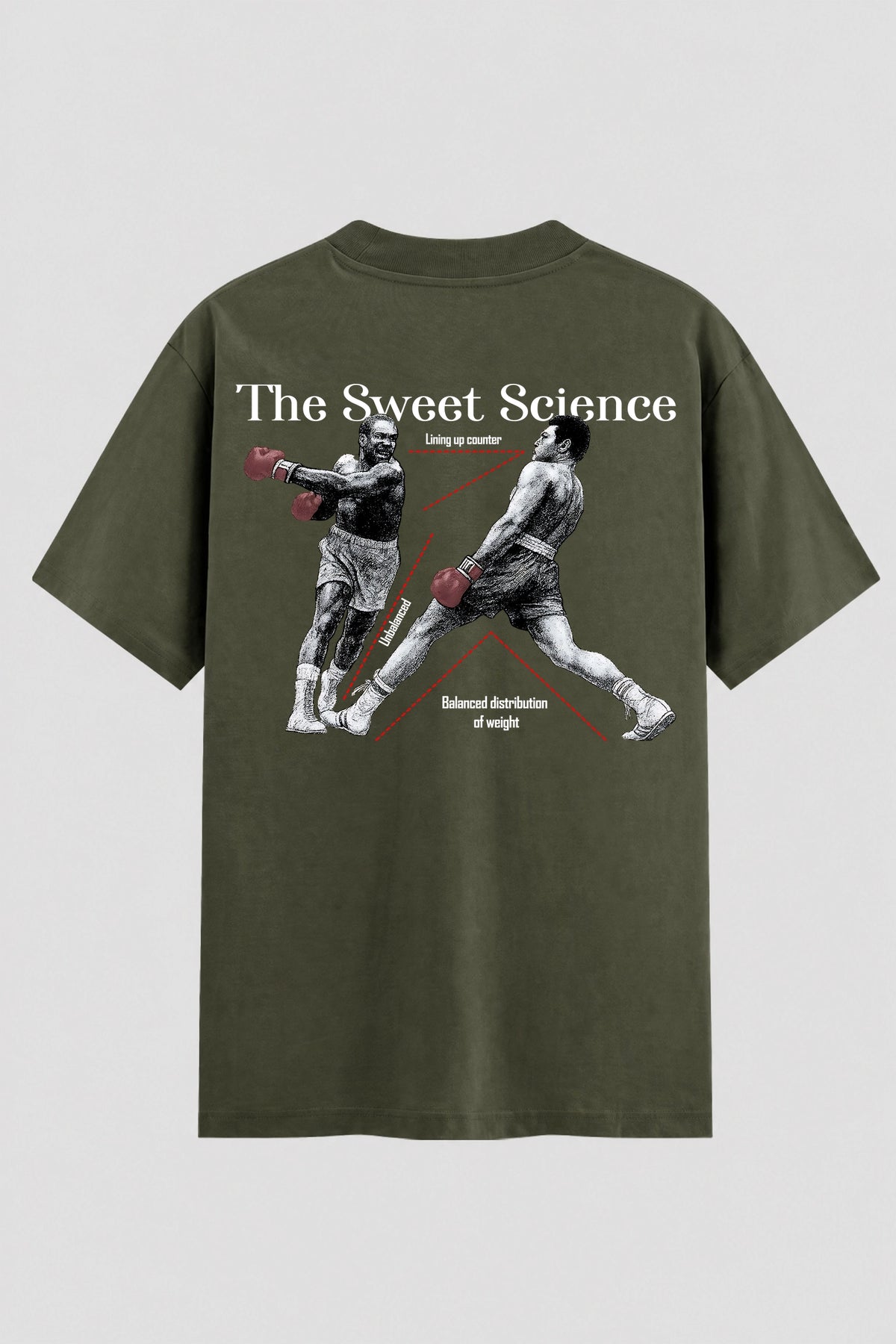 Camiseta Oversized Suedine Boxe The Sweet Science