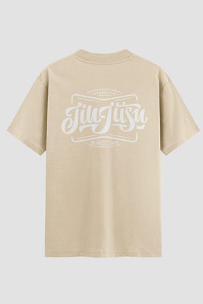 Camiseta Oversized Brazilian Jiu-Jitsu – Onfight Oversized jiu-jitsu OnFight P Off White Masculino