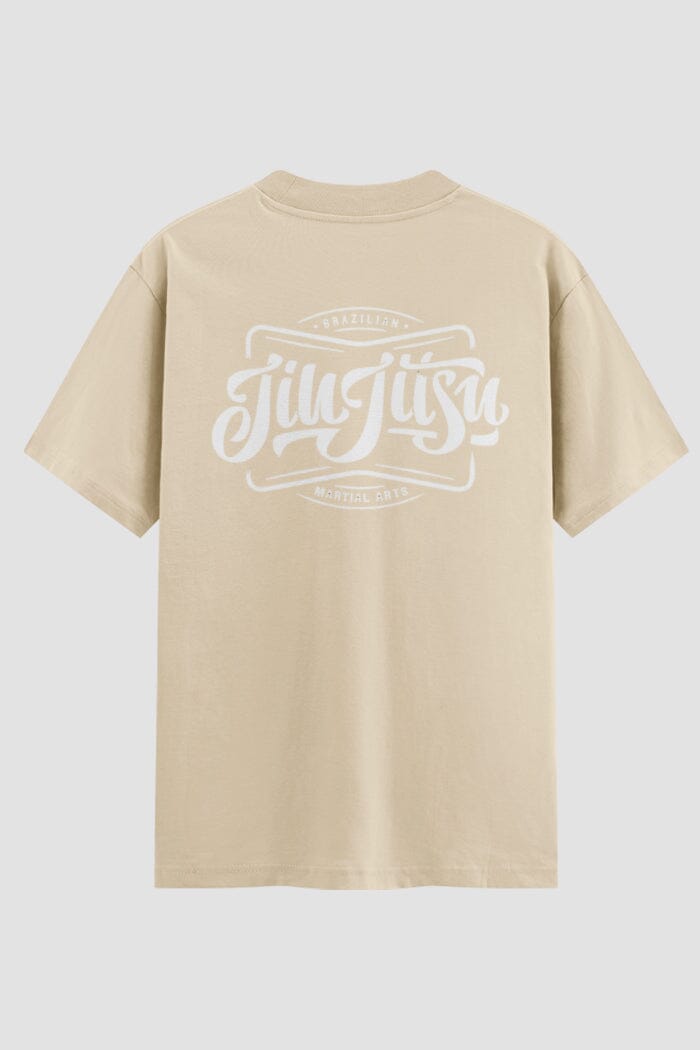 Camiseta Oversized Brazilian Jiu-Jitsu – Onfight Oversized jiu-jitsu OnFight P Off White Masculino