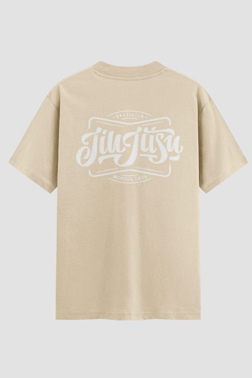 Camiseta Oversized Brazilian Jiu-Jitsu – Onfight Oversized jiu-jitsu OnFight P Off White Masculino