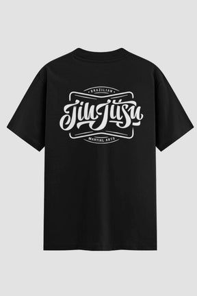 Camiseta Oversized Brazilian Jiu-Jitsu – Onfight Oversized jiu-jitsu OnFight P Preto Masculino