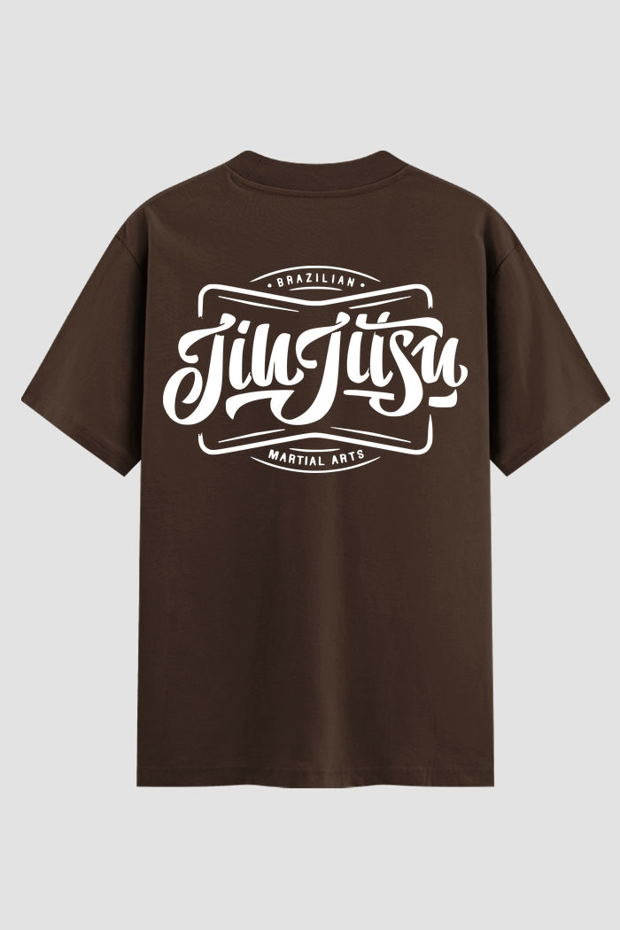 Camiseta Oversized Suedine Brazilian Martial Arts BJJ