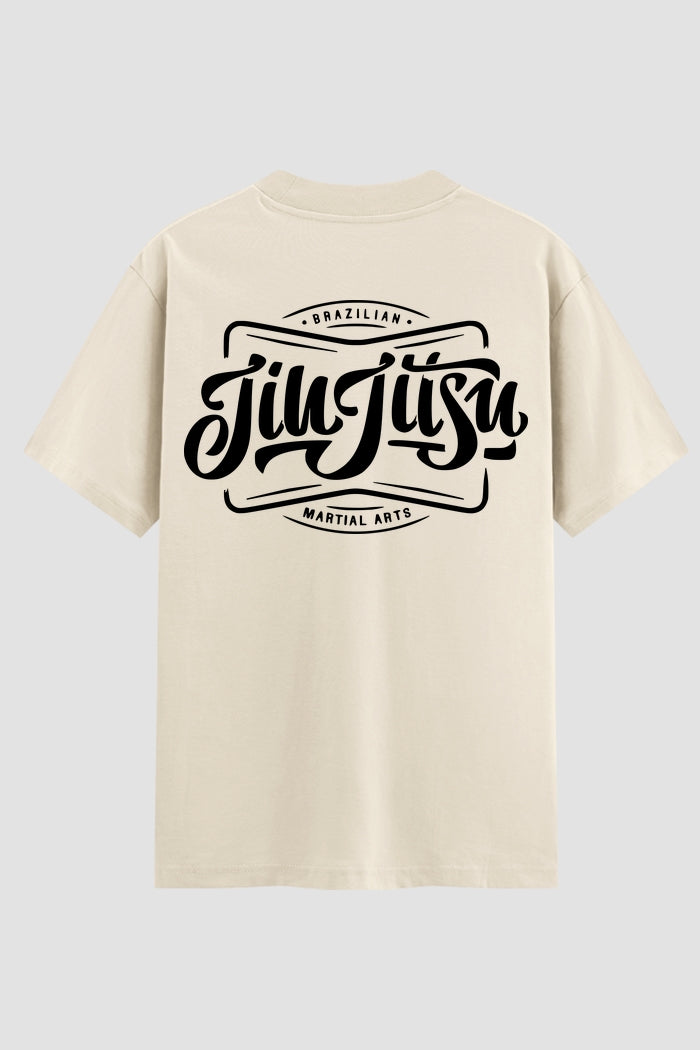 Camiseta Oversized Suedine Brazilian Martial Arts BJJ