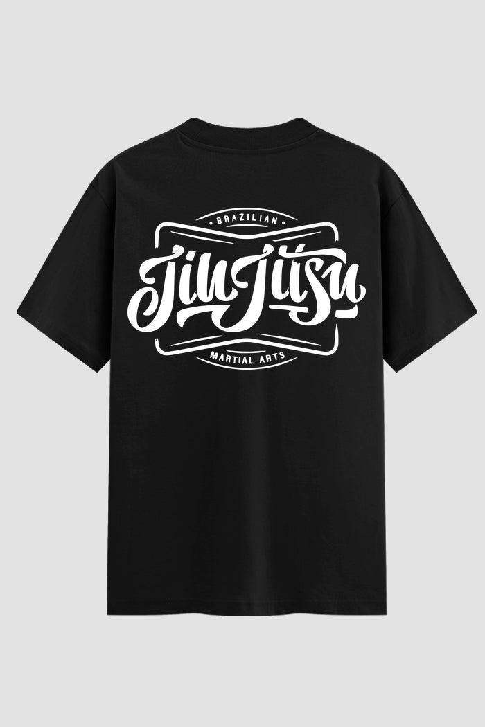 Camiseta Oversized Suedine Brazilian Martial Arts BJJ
