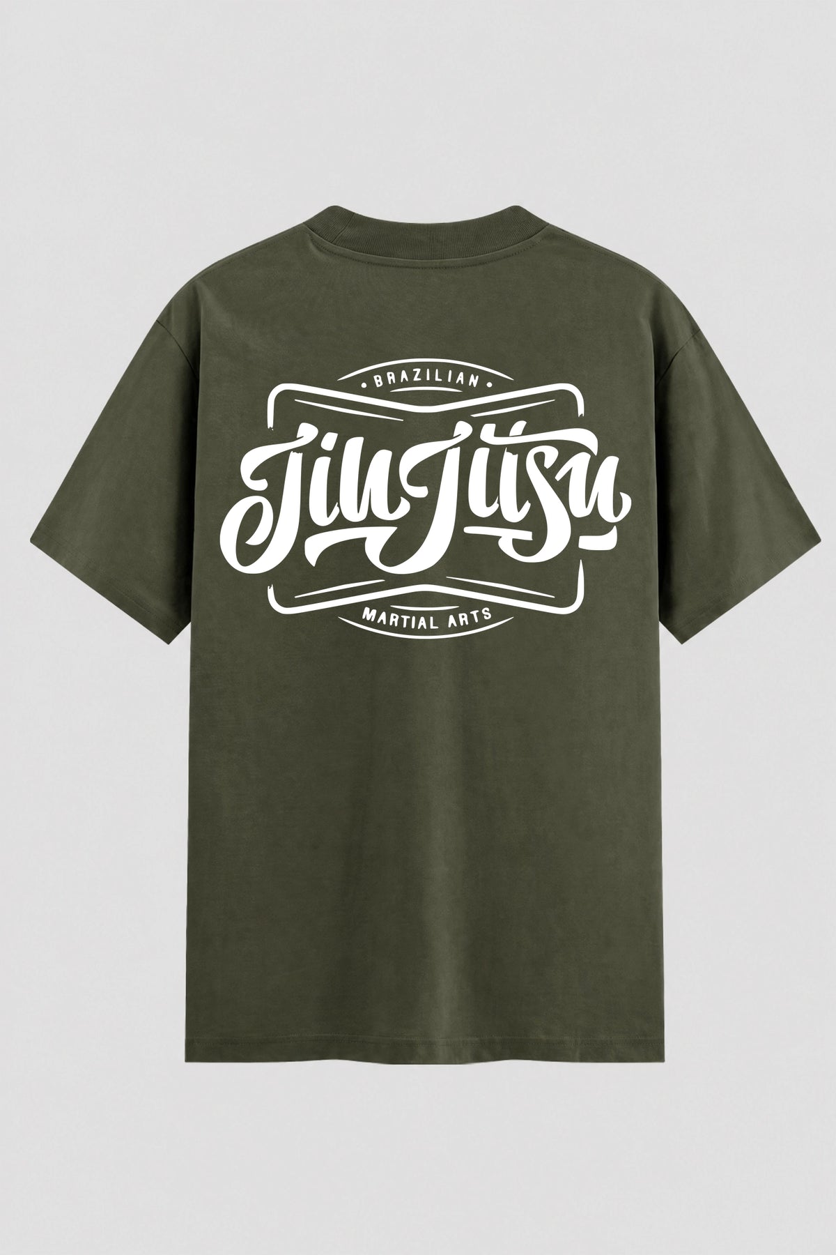 Camiseta Oversized Suedine Brazilian Martial Arts BJJ