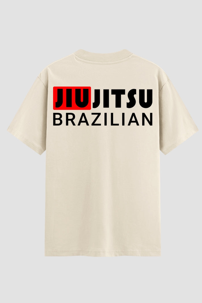 Camiseta Oversized Suedine Brazilian Jiu-Jitsu