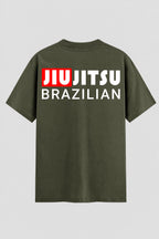 Camiseta Oversized Suedine Brazilian Jiu-Jitsu