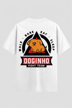 Camiseta Oversized Suedine Doginho Fight Team Onfight
