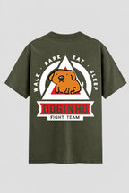 Camiseta Oversized Suedine Doginho Fight Team Onfight