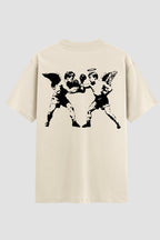 Camiseta Oversized Suedine Coleção Faith Angel Fight