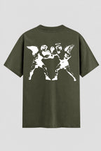 Camiseta Oversized Suedine Coleção Faith Angel Fight