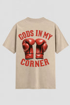 Camiseta Oversized Suedine Coleção Faith Good Is My Corner