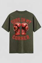 Camiseta Oversized Suedine Coleção Faith Good Is My Corner