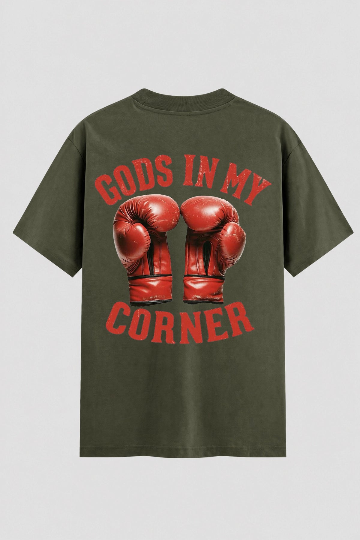 Camiseta Oversized Suedine Coleção Faith Good Is My Corner