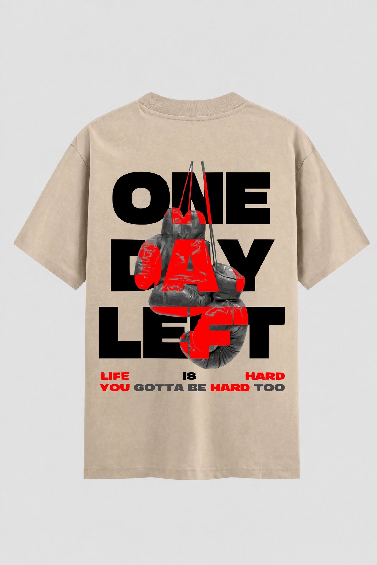 Camiseta Oversized Suedine Coleção Faith One Day Left