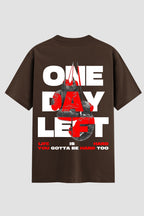 Camiseta Oversized Suedine Coleção Faith One Day Left