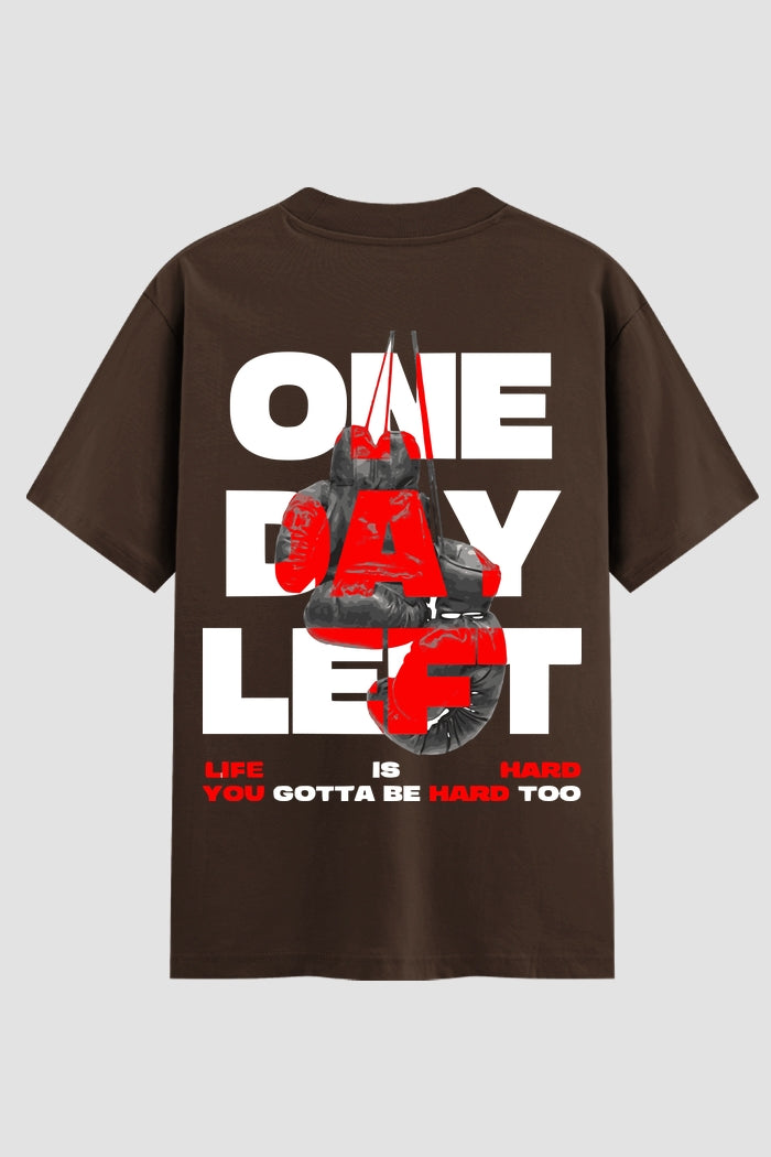 Camiseta Oversized Suedine Coleção Faith One Day Left