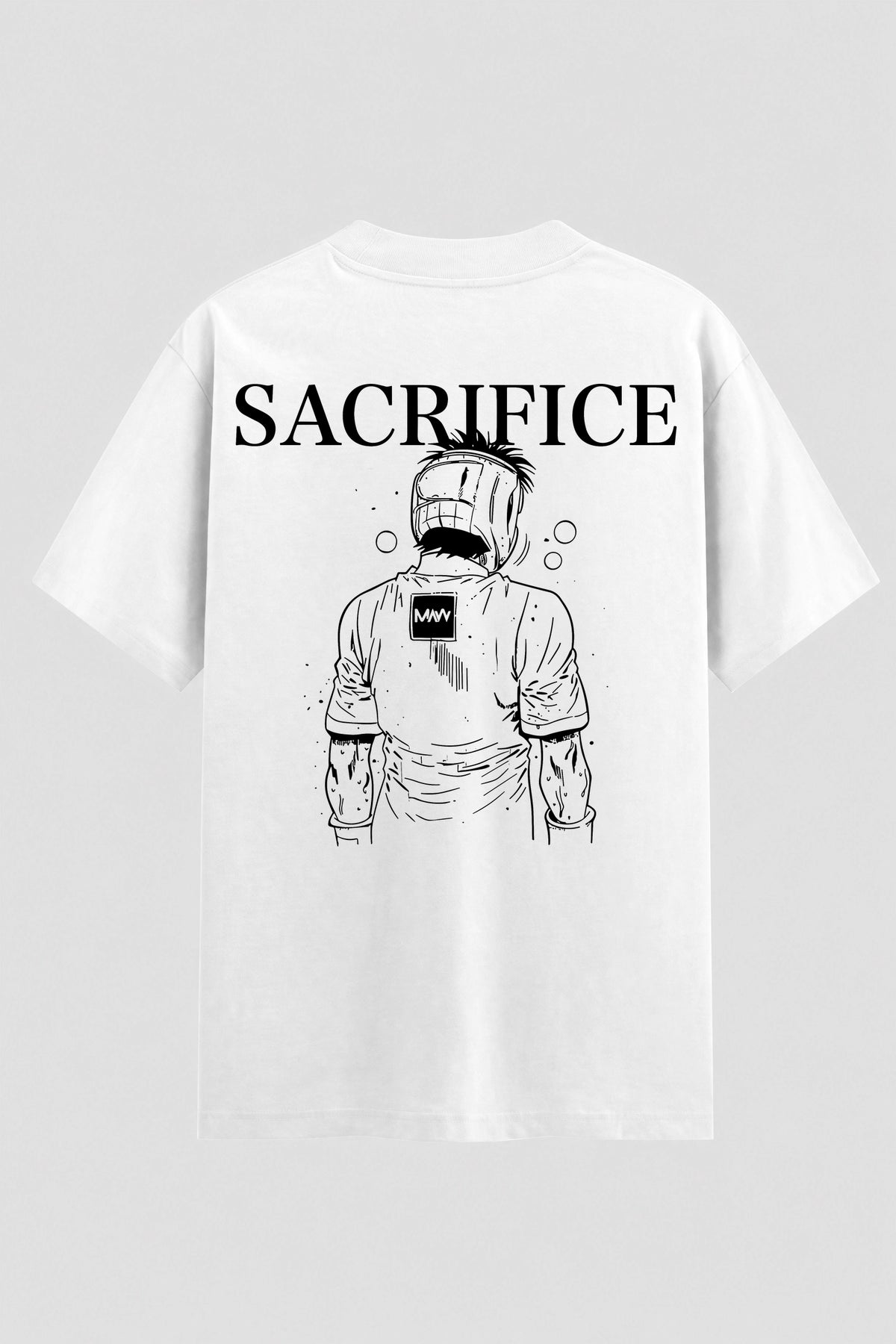 Camiseta Oversized Suedine Coleção Faith Sacrifice