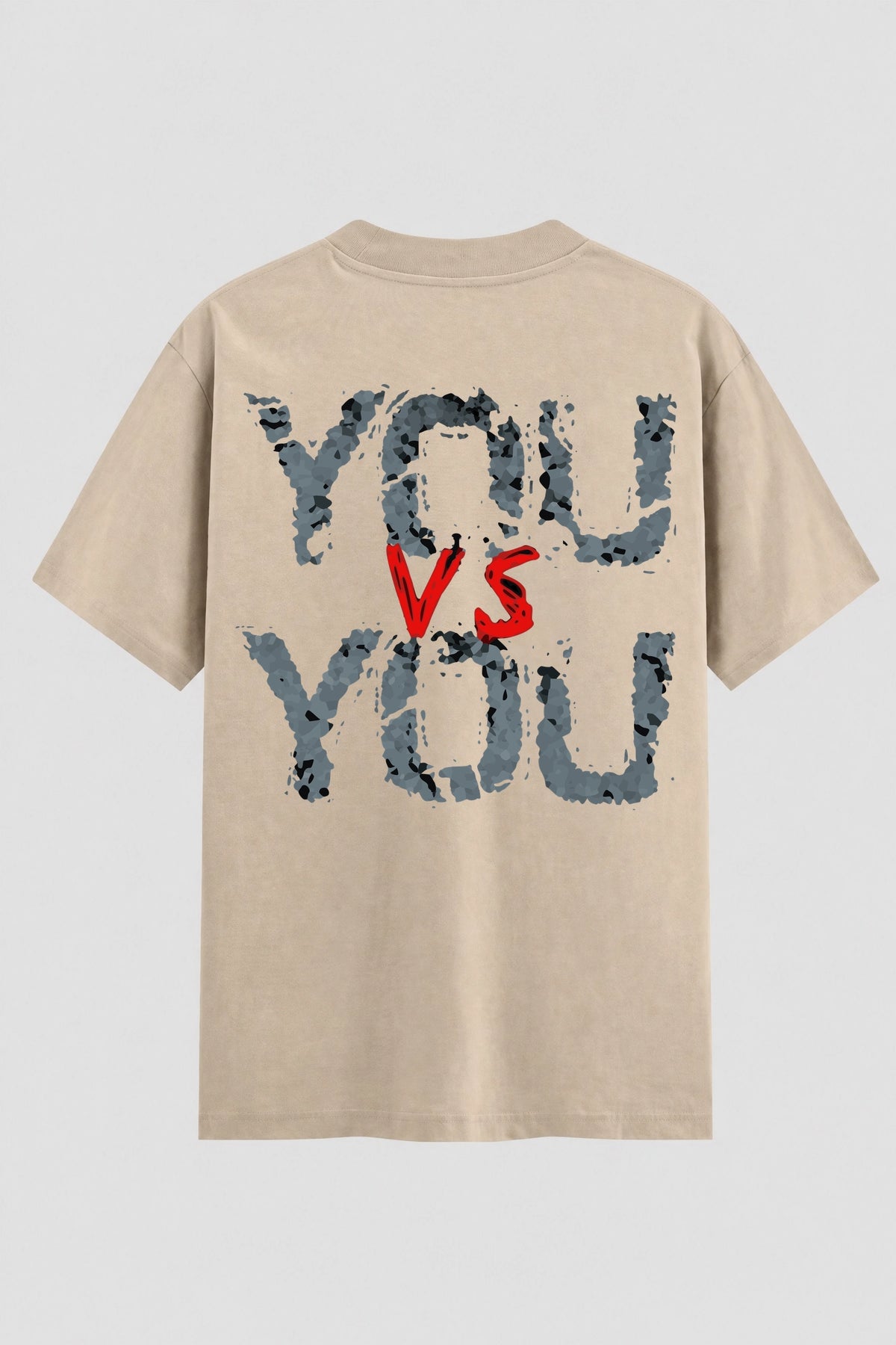 Camiseta Oversized Suedine Coleção Faith You Vs You