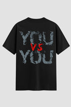 Camiseta Oversized Suedine Coleção Faith You Vs You