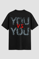 Camiseta Oversized Suedine Coleção Faith You Vs You
