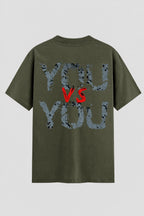 Camiseta Oversized Suedine Coleção Faith You Vs You