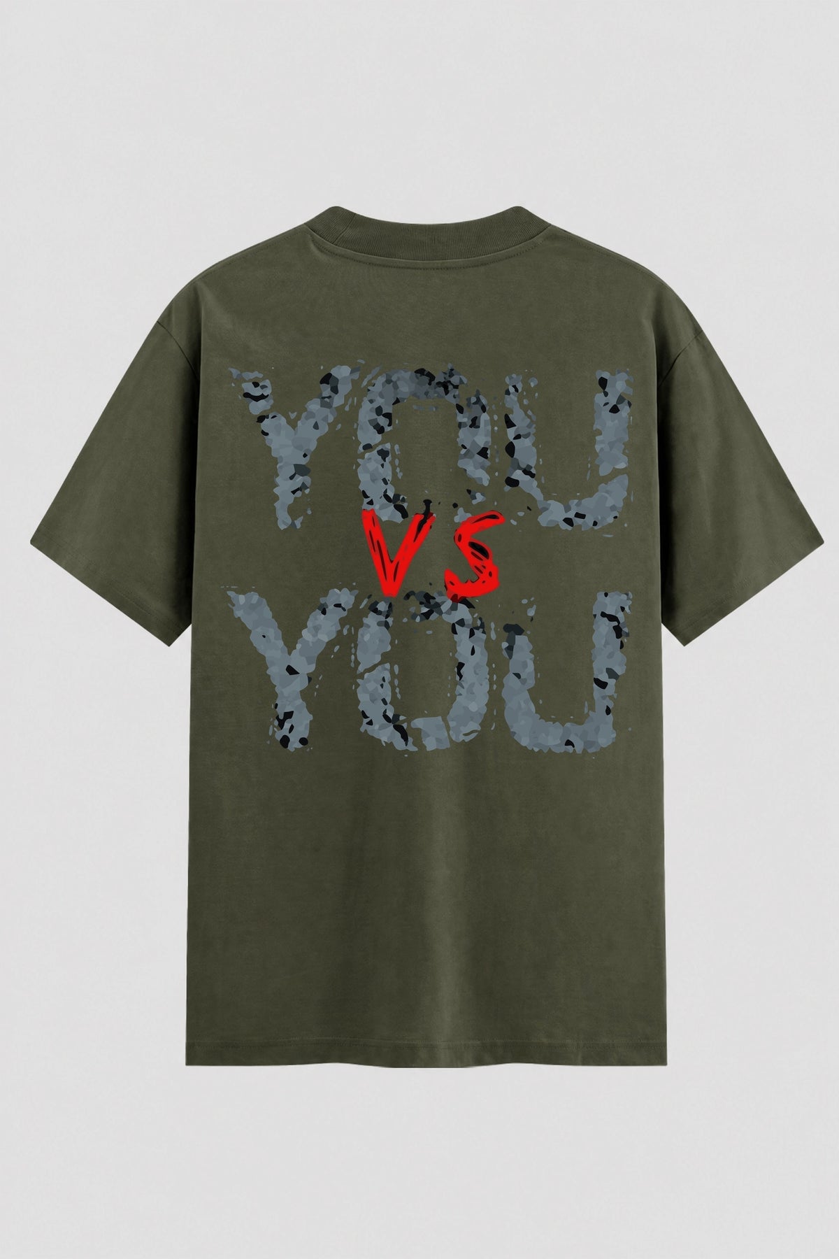 Camiseta Oversized Suedine Coleção Faith You Vs You