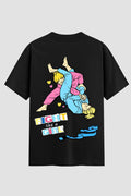 Camiseta Oversized Suedine feminina Fight Girl