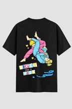 Camiseta Oversized Suedine feminina Fight Girl