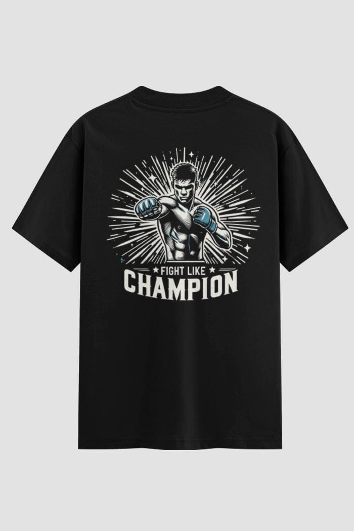 Camiseta Oversized Fight Like Champion – Onfight