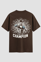 Camiseta Oversized Suedine Fight Like Champion – Onfight