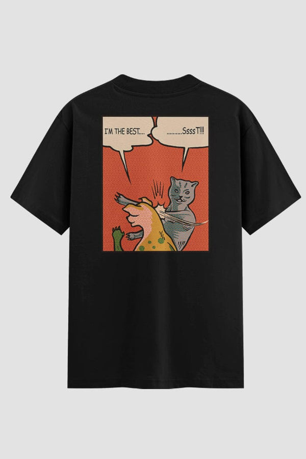 Camiseta Oversized Suedine Funny Comic Onfight