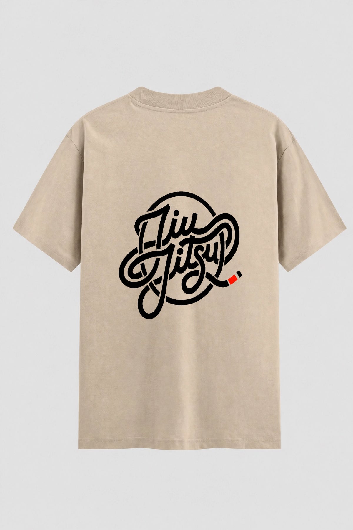 Camiseta Oversized Suedine Jiu-Jitsu Belt Tip