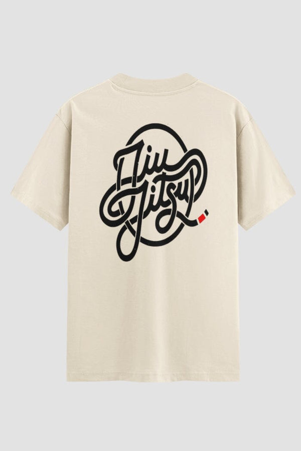 Camiseta Oversized Suedine Jiu-Jitsu BJJ Flow