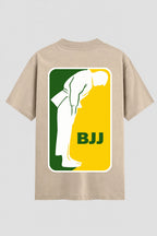 Camiseta Oversized Suedine Jiu-Jitsu BJJ Ordem & Respeito