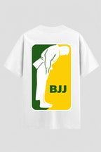 Camiseta Oversized Suedine Jiu-Jitsu BJJ Ordem & Respeito