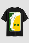 Camiseta Oversized Suedine Jiu-Jitsu BJJ Ordem & Respeito