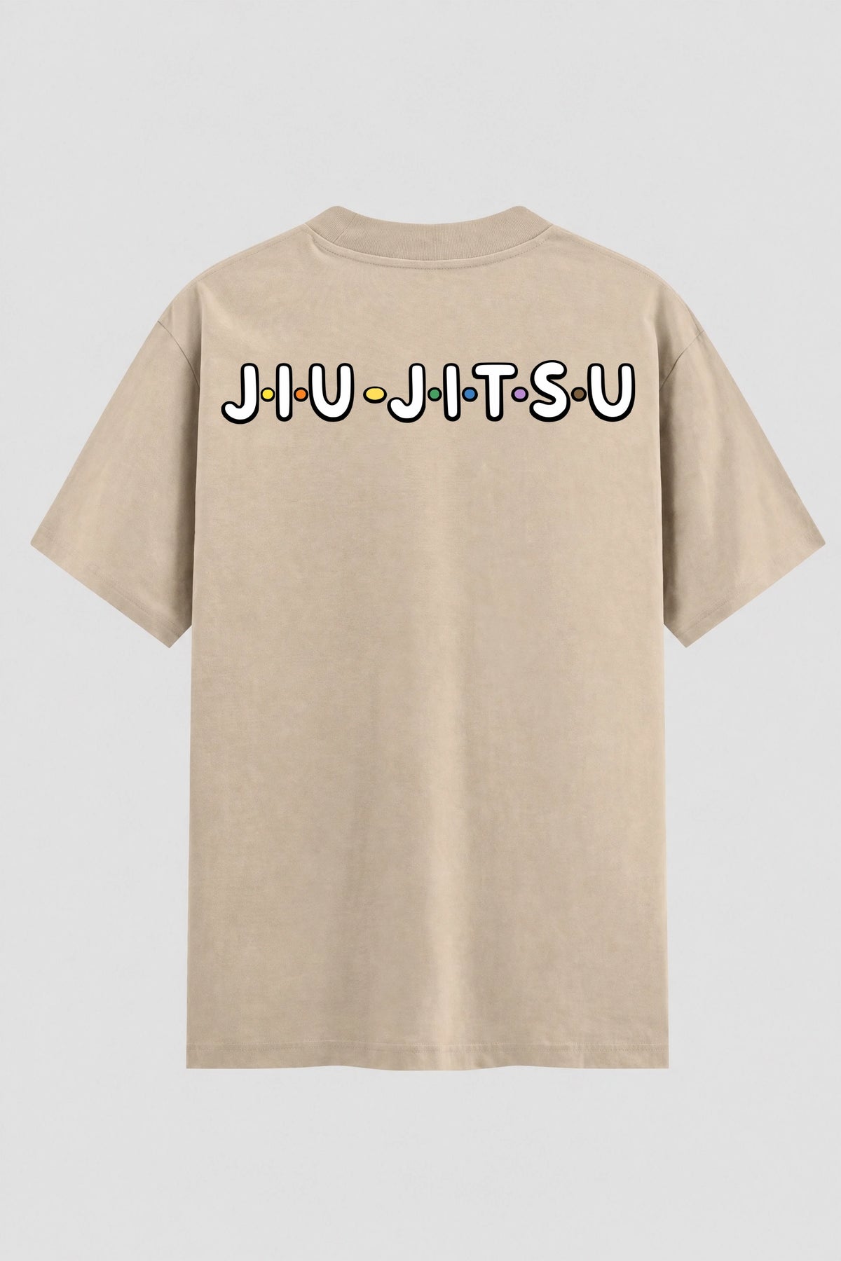 Camiseta Oversized Suedine Jiu-Jitsu cores