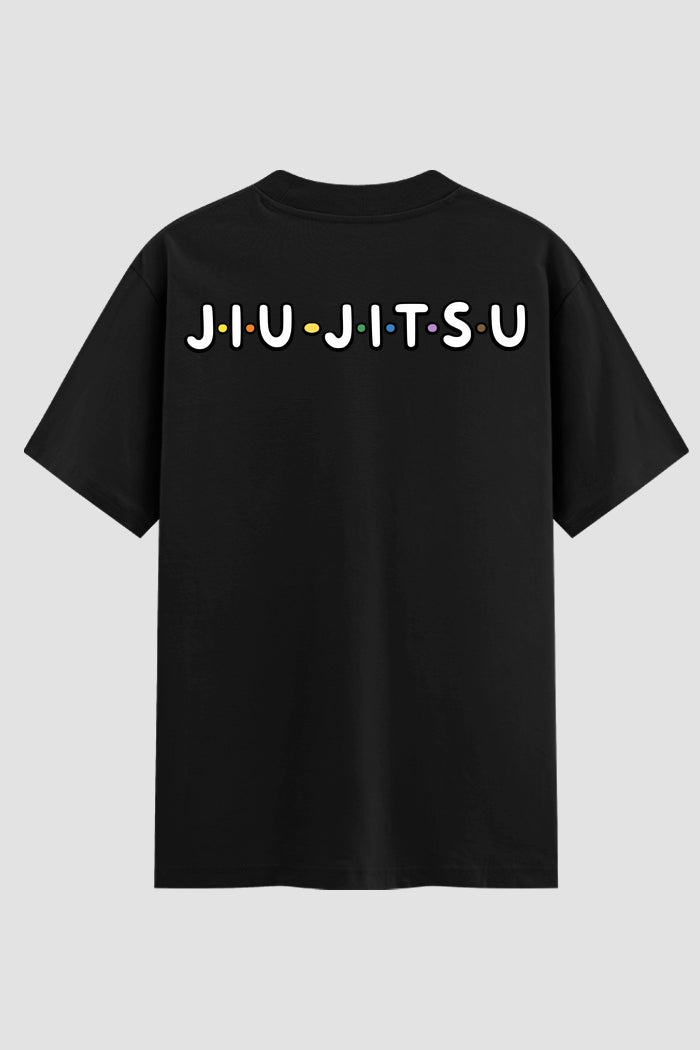 Camiseta Oversized Suedine Jiu-Jitsu cores