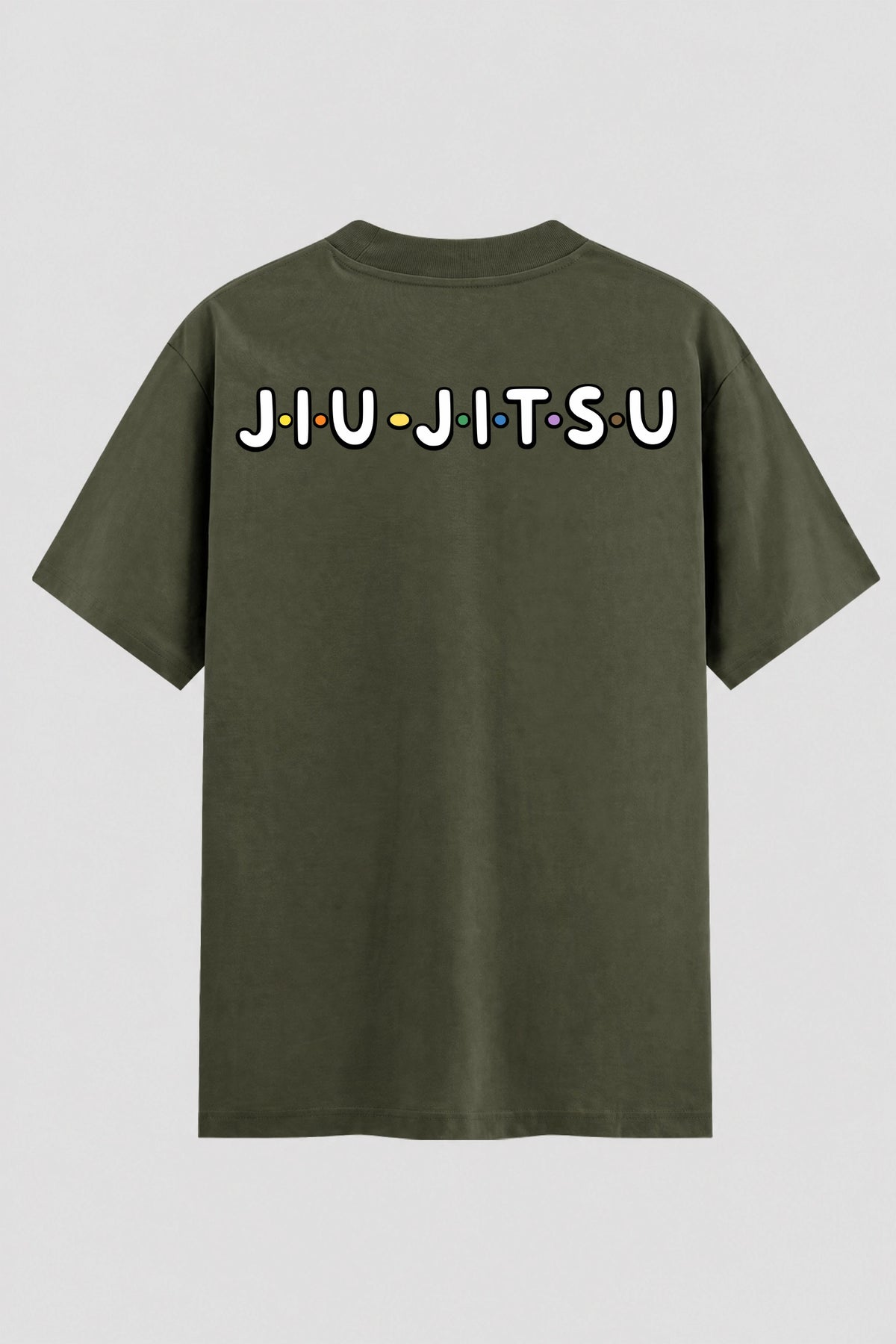 Camiseta Oversized Suedine Jiu-Jitsu cores